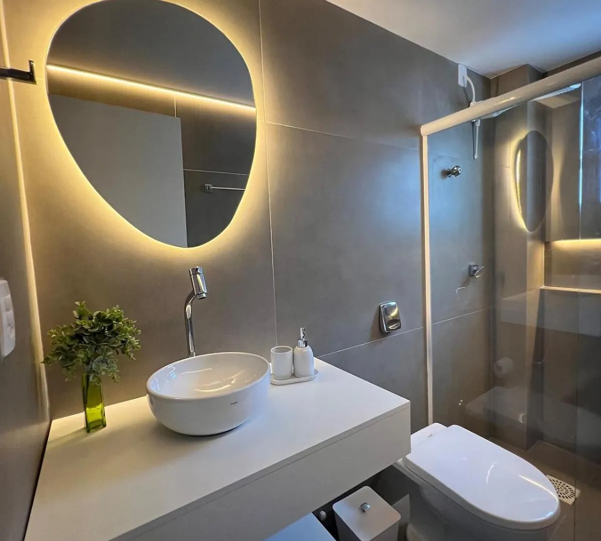 Apartament Lindo Apto Reformado R 701 Lado Shop Atlantico Balneário Camboriú Brazylia